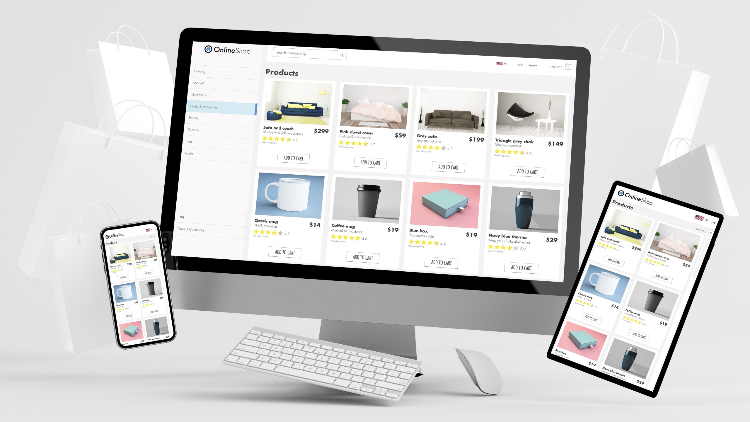 Ecommerce Web Design UAE